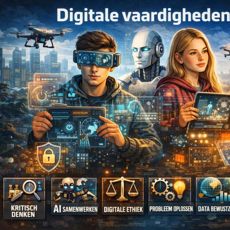 welke digitale vaardigheden hebben leerlingen in 2035 nodig
